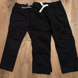Bundle Boys 4T Black Pants - Cat & Jack - two (2) Pairs of Pants